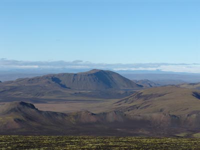 Mt. Herbjarnarfell seen from Pokahrygg